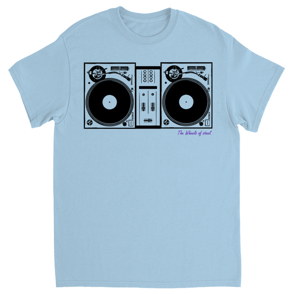 The wheels of steel turntable T-shirt