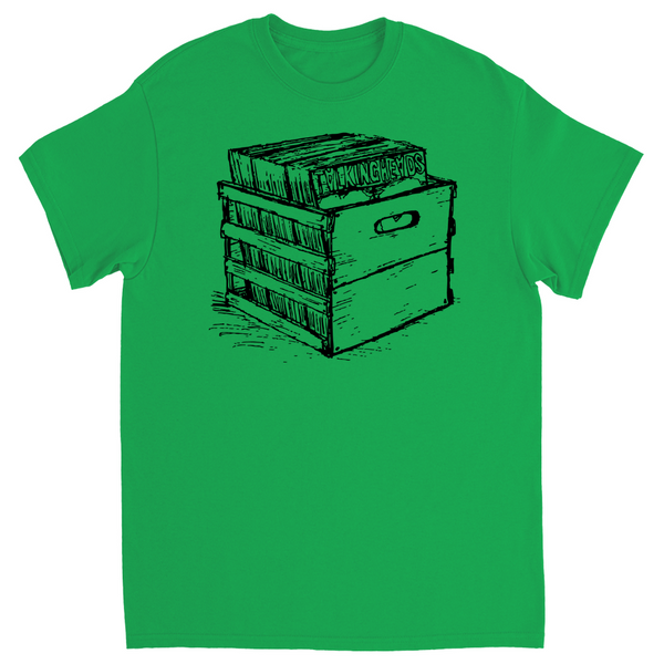 crate of records t shirt