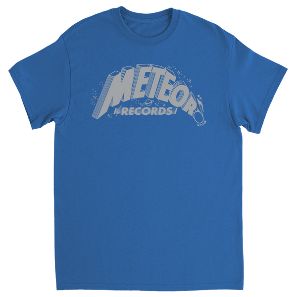 METEOR RECORDS T SHIRT SOUL ROCK FUNK BLUES