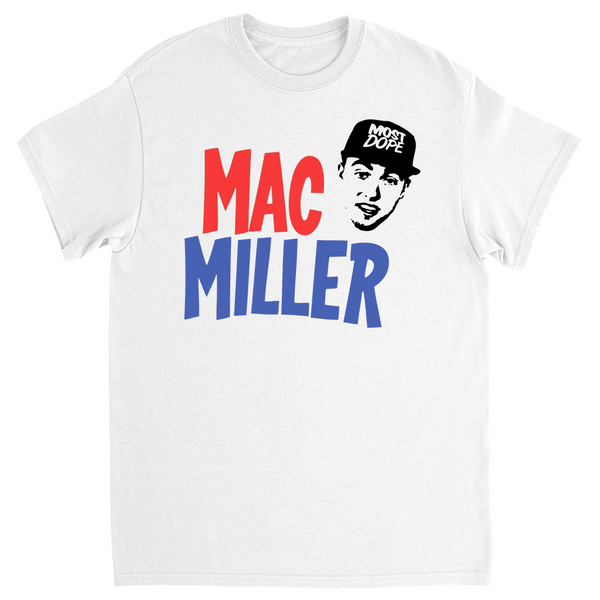 MAC MILLER most dope T SHIRT HIP HOP