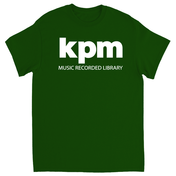 KPM music t shirt, Library records