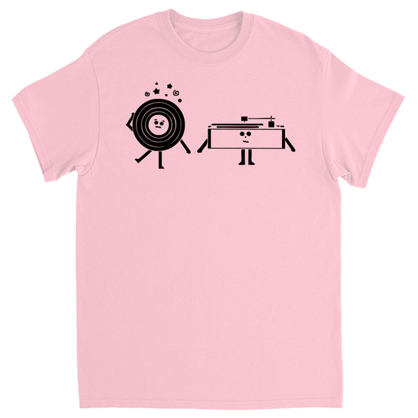 Record cartoon "spin me round" T-Shirt
