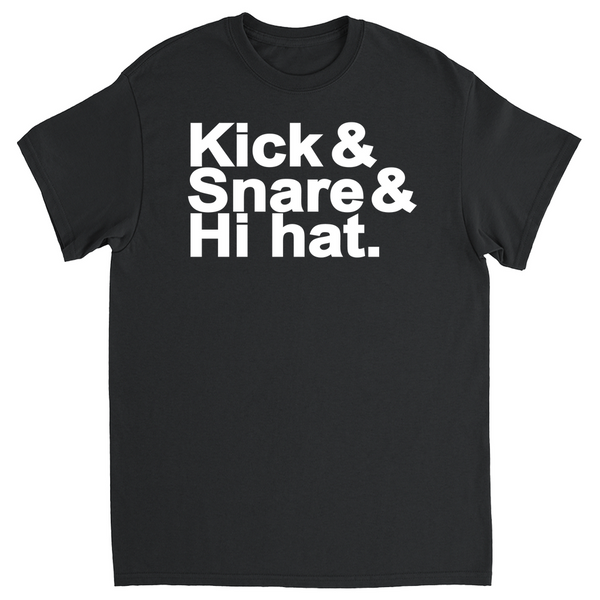 Kick and Snare and Hi hat T-Shirt beats
