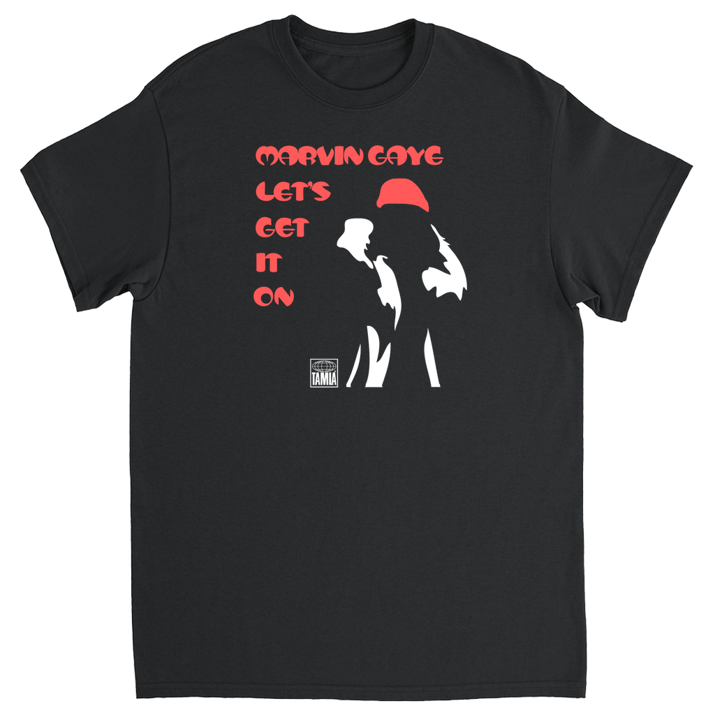 Marvin Gaye "Let's get it on" t shirt rare motown