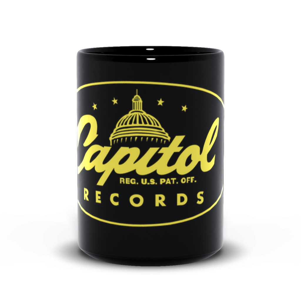 capitol records coffee mug